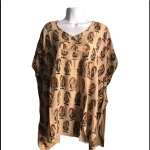 NWT.  Sacred Threads ONESIZE Blouse.  CL/GR06.    220302B